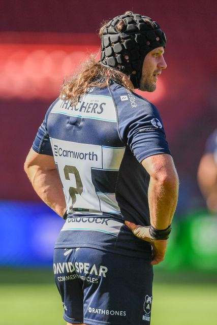 Harry Thacker of Bristol Bears during the Prem Rugby Cup match Bristol Bears vs Gloucester at Ashton Gate, Bristol, United Kingdom on 05 September 2026

(Photo by Alex Williamson/News Images)