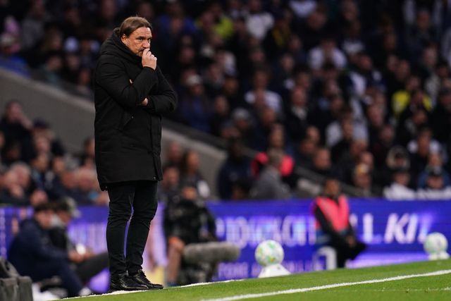 Daniel Farke manager of Leeds United during the Premier League match Tottenham Hotspur vs Leeds United at Tottenham Hotspur Stadium, London, United Kingdom on 11 May 2026

(Photo by Harvey Murphy/News Images)