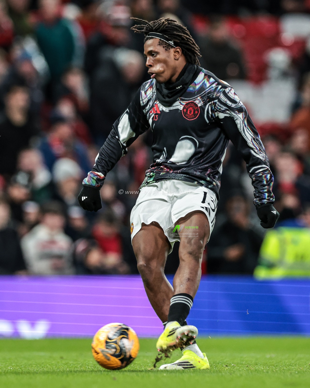 Patrick Dorgu of Manchester Untied during the Emirates FA Cup Third Round match Manchester United vs Brighton and Hove Albion at Old Trafford, Manchester, United Kingdom, 11th January 2026

(Photo by Mark Cosgrove/News Images)