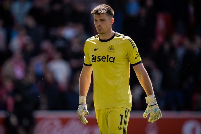 Newcastle United goalkeeper Nick Pope during the Premier League match Nottingham Forest vs Newcastle Untied at City Ground, Nottingham, United Kingdom on 10 May 2026

(Photo by Maynard Manyowa/News Images)