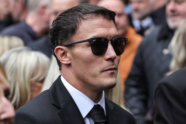 Josh Warrington arrives during Ricky Hatton' Funeral at Manchester Cathedral, Manchester, United Kingdom, 10th October 2025

(Photo by Mark Cosgrove/News Images)