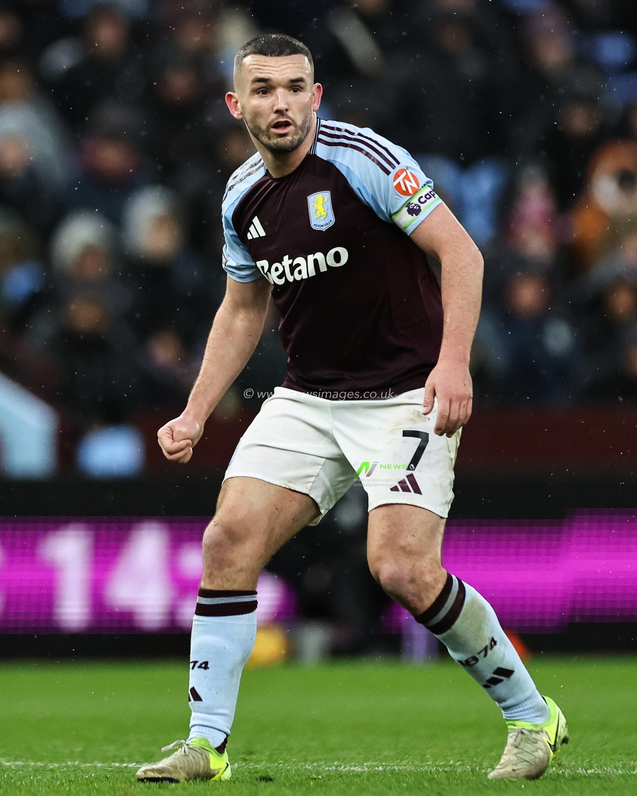 John McGinn of Aston Villa during the Premier League match Aston Villa vs Southampton at Villa Park, Birmingham, United Kingdom, 7th December 2024

(Photo by Mark Cosgrove/News Images)