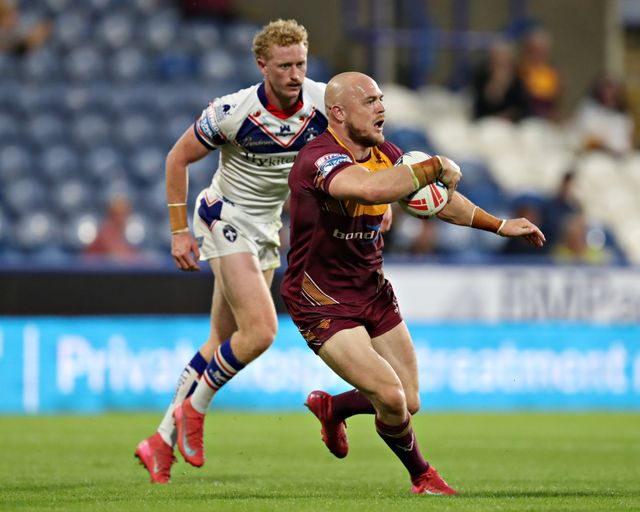 Adam Swift of Huddersfield Giants during the Betfred Super League round 19 match Huddersfield Giants vs Wakefield Trinity at the Accu Stadium, Huddersfield, United Kingdom, 18th July 2025

(Photo by Sam Eaden/News Images)