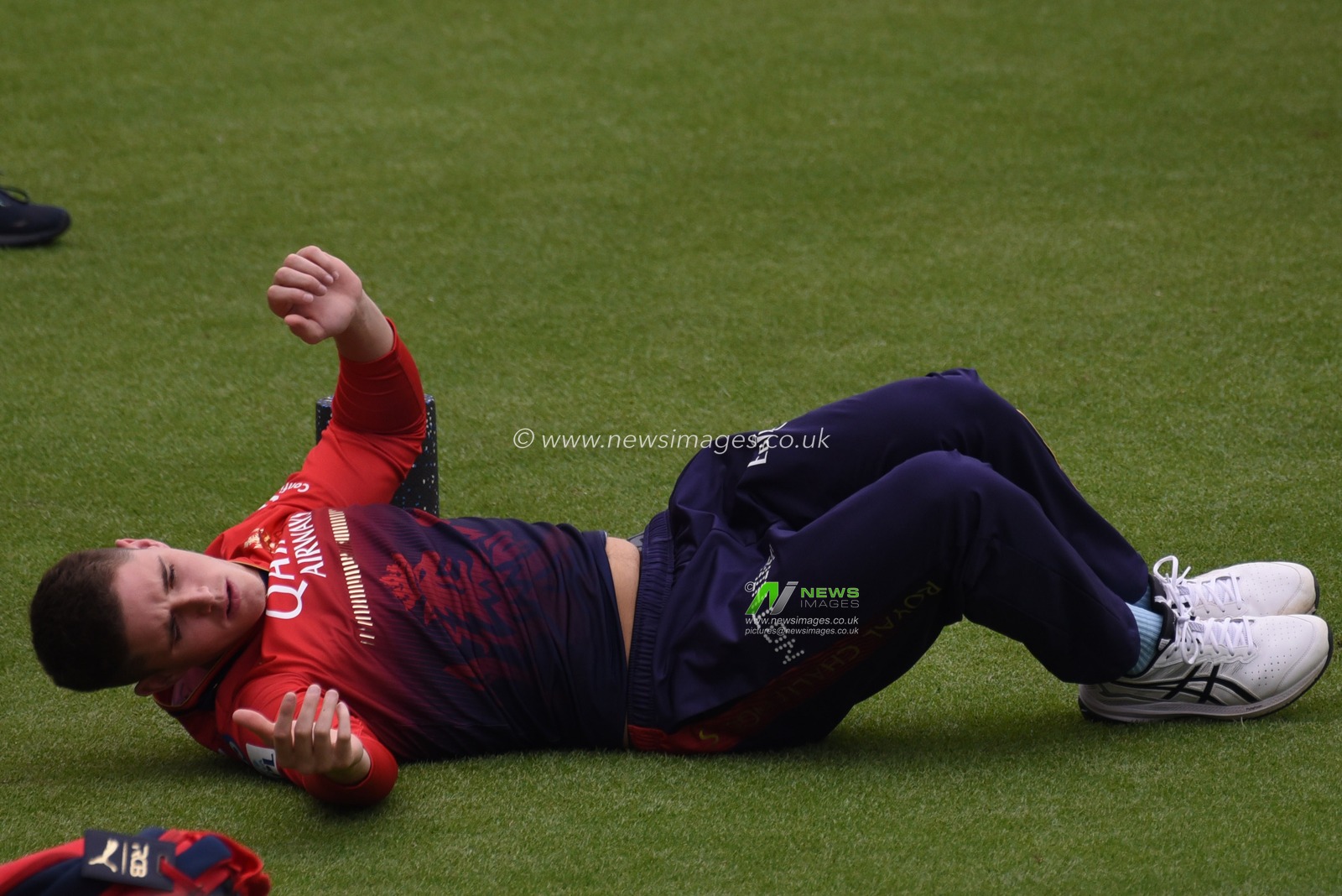 Jacob Bethell of  Royal Challengers Bengaluru's (RCB) during a practice session on the eve of their  Indian Premier League (IPL) 2025 T20 cricket match between Kolkata Knight Riders and Royal Challengers Bengaluru, at the Eden Gardens, in Kolkata,India, Friday, March 21, 2025.Pictures by Debajyoti Chakraborty.(Photo: Debajyoti Chakraborty/News Images)