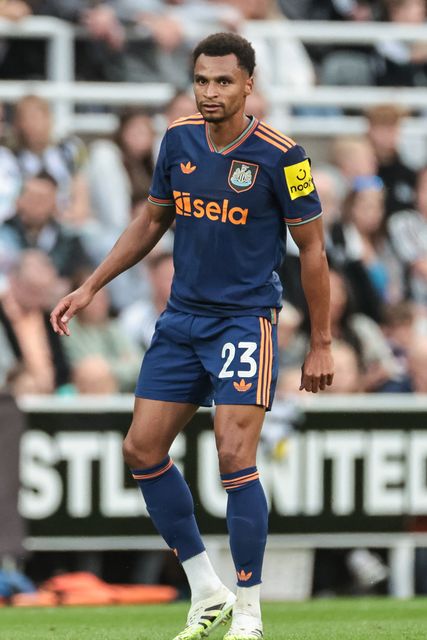 Jacob Murphy of Newcastle Untied during the Pre-season friendly Newcastle United vs Espanyol at St. James's Park, Newcastle, United Kingdom, 8th August 2025

(Photo by Mark Cosgrove/News Images)
