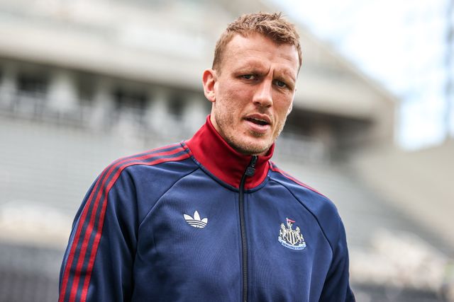 Dan Burn of Newcastle United arrives during the Premier League match Newcastle Untied vs West Ham United at St. James's Park, Newcastle, United Kingdom on 17 May 2026

(Photo by Alfie Cosgrove/News Images)