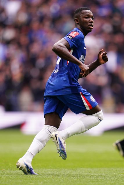 Moises Caicedo of Chelsea during the Emirates FA Cup Final match Chelsea vs Manchester City at Wembley Stadium, London, United Kingdom on 16 May 2026

(Photo by Harvey Murphy/News Images)