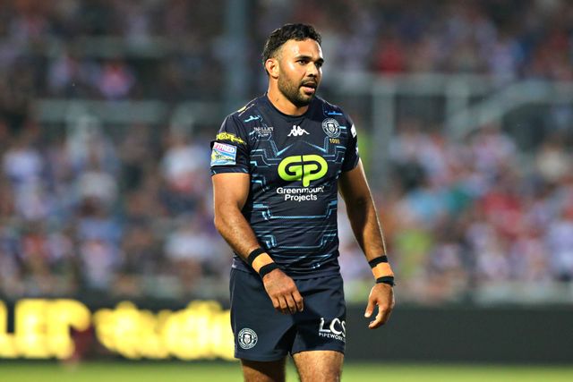 Bevan French of Wigan Warriors during the Betfred Super League round 15 match Wakefield Trinity vs Wigan Warriors at DIY Kitchens Stadium, Wakefield, United Kingdom, 20th June 2025

(Photo by Sam Eaden/News Images)