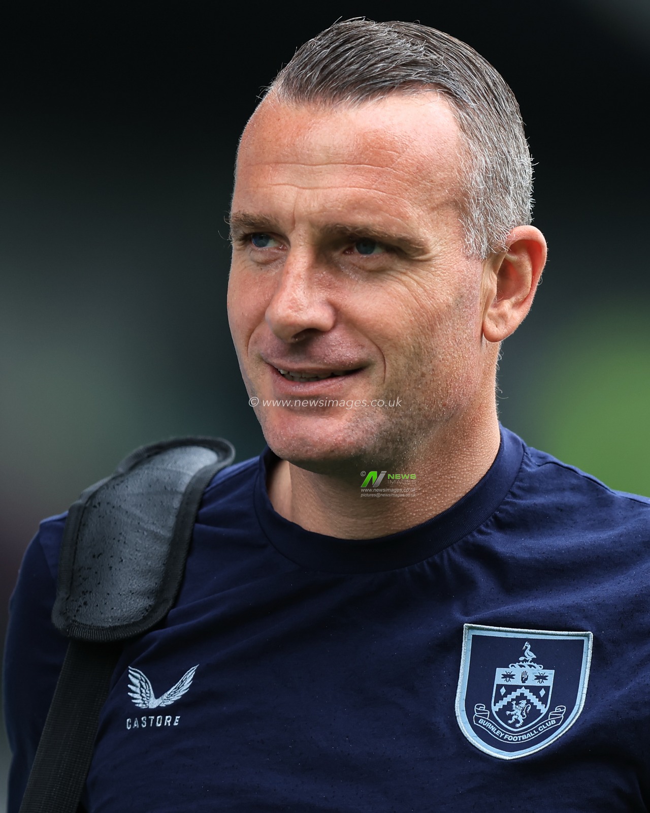 Burnley manager Nicky Hayen arrives ahead of the Sky Bet Championship match Burnley vs West Ham United at Turf Moor, Burnley, United Kingdom on 16 August 2026

(Photo by Jorge Horsted/News Images)