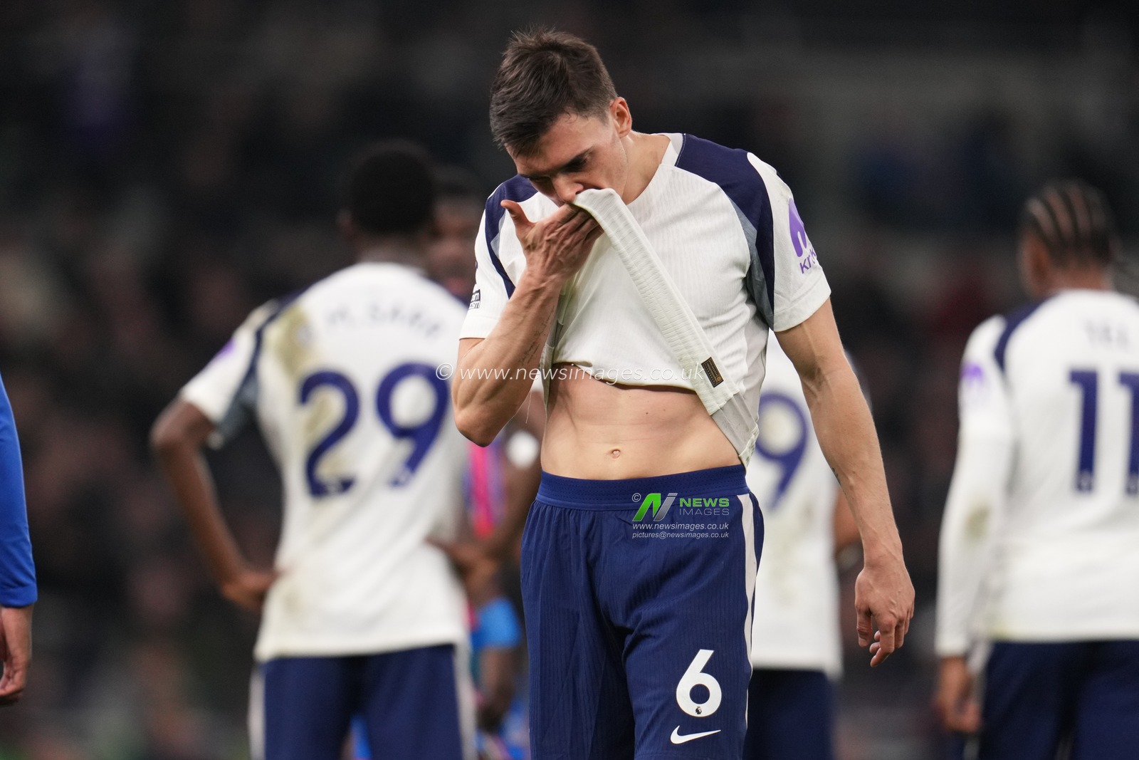 Joao Palhinha of Tottenham Hotspur during the Premier League match Tottenham Hotspur vs Crystal Palace at Tottenham Hotspur Stadium, London, United Kingdom on 05 March 2026

(Photo by Harvey Murphy/News Images)