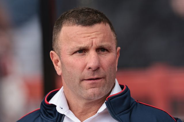 Willie Peters head coach of Hull KR looks on during the Betfred Super League round 7 match Hull KR vs Hull FC at Sewell Group Craven Park, Hull, United Kingdom on 03 April 2026

(Photo by Mark Cosgrove/News Images)