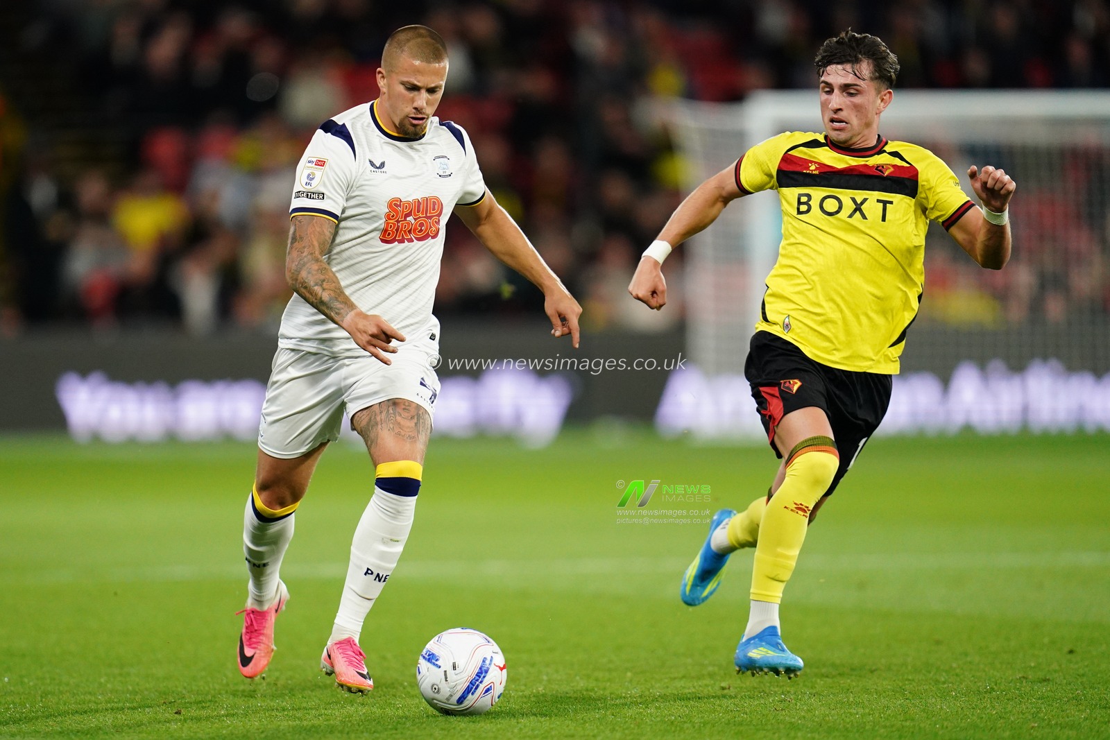 Sky Bet Championship: Watford v Preston North End