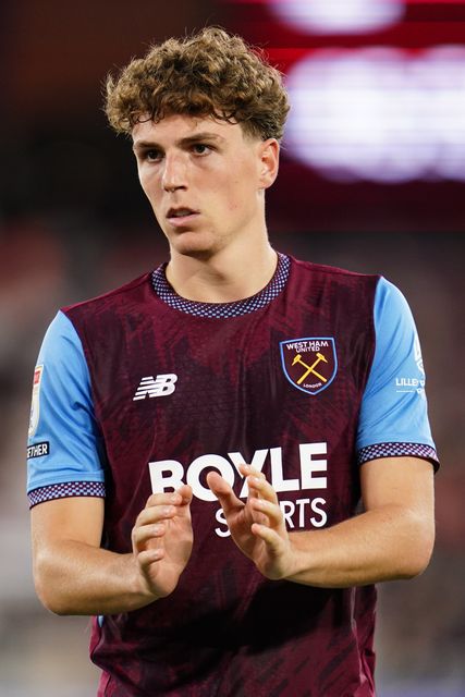 Arne Engels of West Ham United during the Sky Bet Championship match West Ham United vs Wolverhampton Wanderers at London Stadium, London, United Kingdom on 01 September 2026

(Photo by Harvey Murphy/News Images)