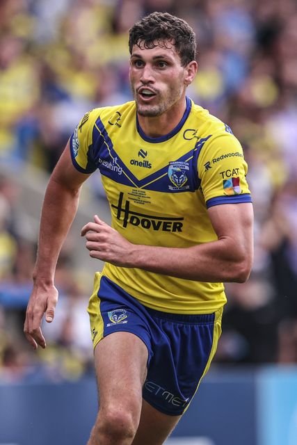 Sam Stone of Warrington Wolves during the Betfred Super League round 15 match Warrington Wolves vs Huddersfield Giants at Halliwell Jones Stadium, Warrington, United Kingdom, 21st June 2025

(Photo by Alfie Cosgrove/News Images)