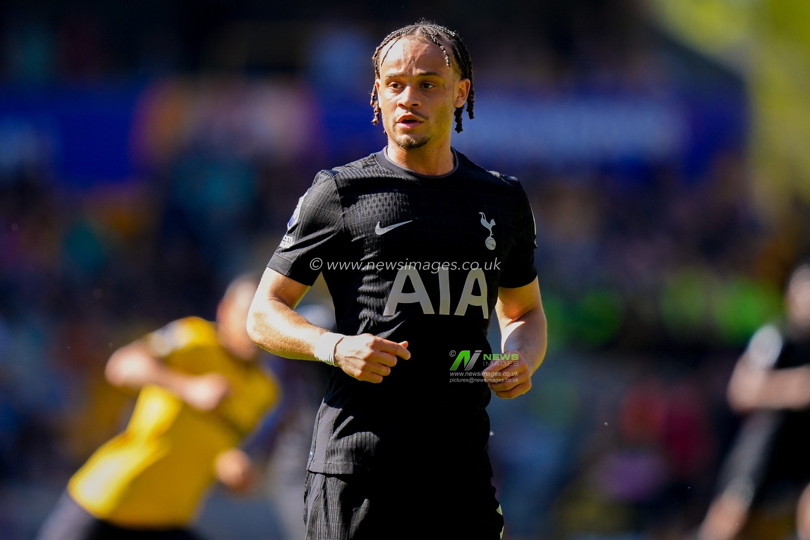 Xavi Simons of Tottenham Hotspur during the Premier League match Wolverhampton Wanderers vs Tottenham Hotspur at Molineux, Wolverhampton, United Kingdom on 25 April 2026

(Photo by Maynard Manyowa/News Images)