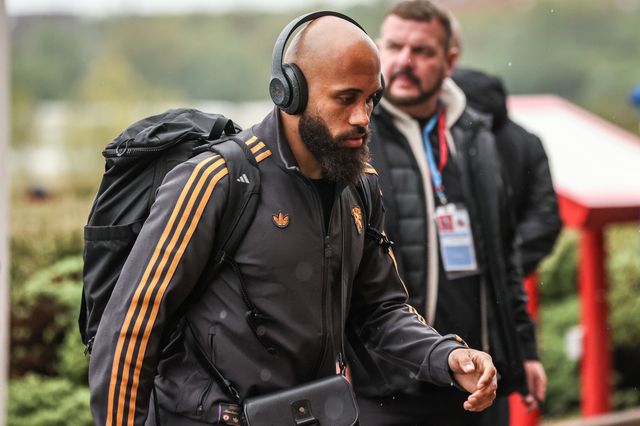 Bryan Mbeumo of Manchester United arrives during the Premier League match Sunderland vs Manchester United at Stadium Of Light, Sunderland, United Kingdom on 09 May 2026

(Photo by Alfie Cosgrove/News Images)