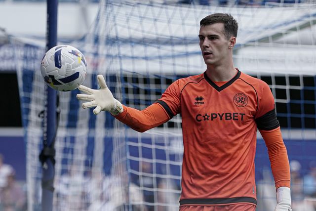 Joe Walsh of Queens Park Rangers during the Pre-season friendly match Queens Park Rangers vs Brentford at Kiyan Prince Foundation Stadium, London, United Kingdom, 2nd August 2025

(Photo by Harvey Murphy/News Images)