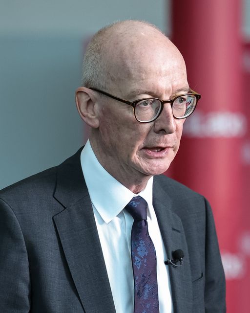 Pat McFadden MP, Secretary of State for Work and Pensions is interviewed in the lobby during the Labour Party Annual Conference 2025 Day 4 at ACC, Liverpool, United Kingdom, 1st October 2025

(Photo by Mark Cosgrove/News Images)