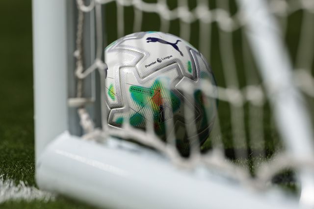 PUMA Orbita Ultimate Premier League match ball during the Premier League match Manchester United vs Nottingham Forest at Old Trafford, Manchester, United Kingdom on 17 May 2026

(Photo by Mark Cosgrove/News Images)
