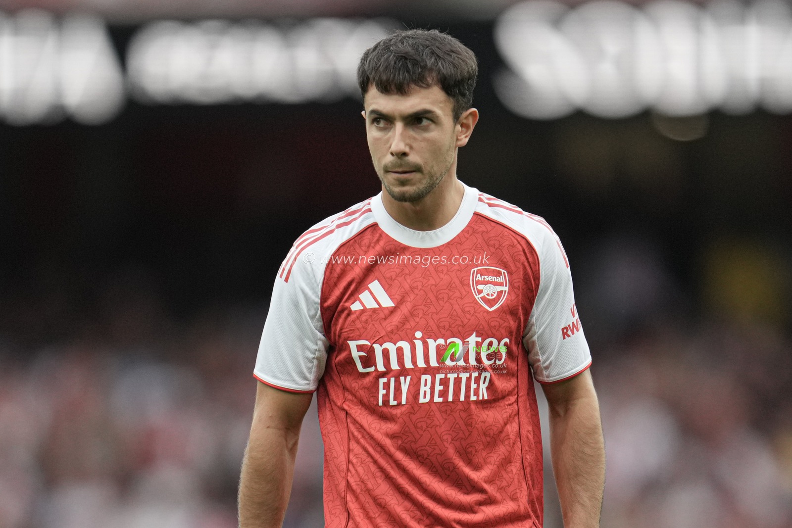 Martin Zubimendi of Arsenal during the Pre-season friendly match Arsenal vs Villarreal at Emirates Stadium, London, United Kingdom, 6th August 2025

(Photo by Harvey Murphy/News Images)