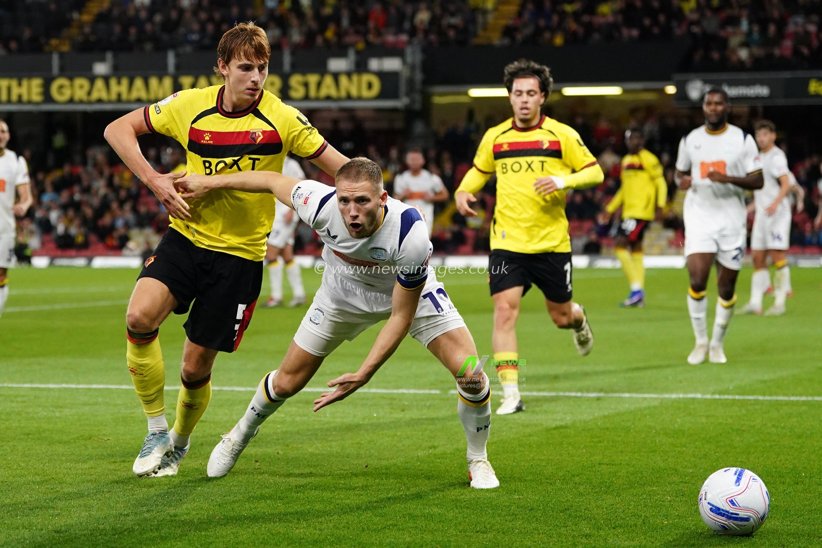 during the Sky Bet Championship match Watford vs Preston North End at Vicarage Road, Watford, United Kingdom on 08 September 2026

(Photo by Harvey Murphy/News Images)