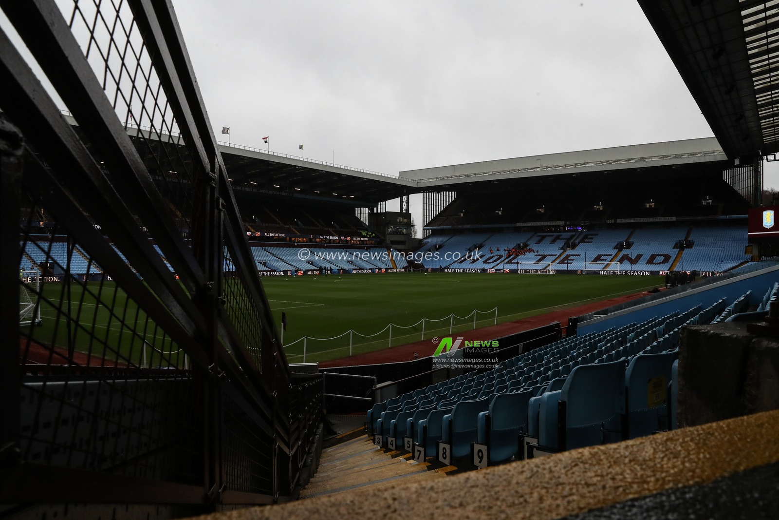 A general view inside of Villa Park, home of Aston Villa ahead of the Premier League match Aston Villa vs West Ham United at Villa Park, Birmingham, United Kingdom, 26th January 2025

(Photo by Gareth Evans/News Images)