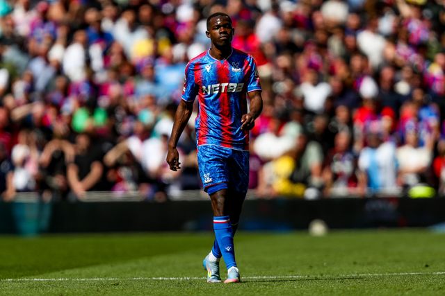 Tyrick Mitchell of Crystal Palace looks on during the Premier League match Tottenham Hotspur vs Crystal Palace at Tottenham Hotspur Stadium, London, United Kingdom, 11th May 2025

(Photo by Izzy Poles/News Images)