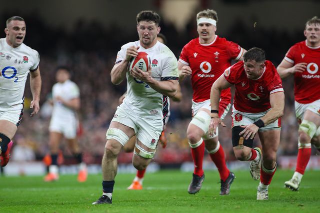Ben Curry of England during the 2025 Guinness 6 Nations match Wales vs England at Principality Stadium, Cardiff, United Kingdom, 15th March 2025

(Photo by Andrew Lewis/News Images)