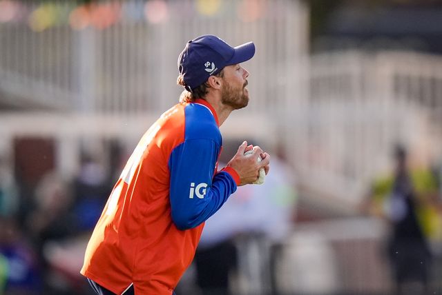 Phil Salt of England takes catch to dismiss Abhishek Sharma of India during the Third Vitality T20 International match England vs India at Trent Bridge, Nottingham, United Kingdom on 07 July 2026

(Photo by Maynard Manyowa/News Images)