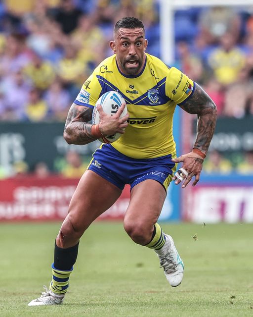 Paul Vaughan of Warrington Wolves during the Betfred Super League round 15 match Warrington Wolves vs Huddersfield Giants at Halliwell Jones Stadium, Warrington, United Kingdom, 21st June 2025

(Photo by Alfie Cosgrove/News Images)