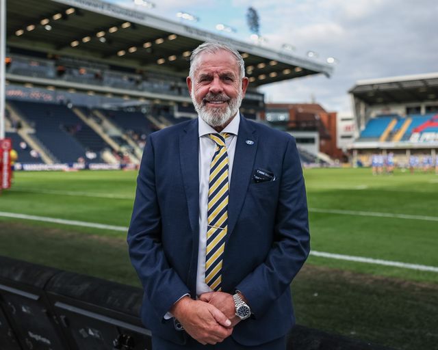 Leeds Rhinos Sporting Director Ian Blease during the Betfred Super League round 23 match Leeds Rhinos vs Hull KR at Headingley Stadium, Leeds, United Kingdom, 21st August 2025

(Photo by Mark Cosgrove/News Images)