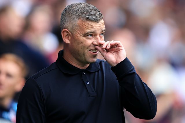 Steven Schumacher manager of Bolton Wanderers during the Sky Bet Championship match Bolton Wanderers vs Preston North End at Toughsheet Community Stadium, Bolton, United Kingdom on 15 August 2026

(Photo by Jorge Horsted/News Images)