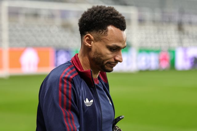 Jacob Murphy of Newcastle Untied arrives during the UEFA Champions League Knockout Round Play-offs Newcastle Untied vs Qarabag at St. James's Park, Newcastle, United Kingdom on 24 February 2026

(Photo by Mark Cosgrove/News Images)