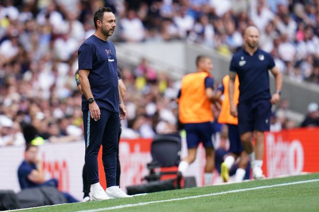 Roberto De Zerbi manager of Tottenham Hotspur during the pre-season friendly match Tottenham Hotspur vs Hoffenheim at Tottenham Hotspur Stadium, London, United Kingdom on 15 August 2026

(Photo by Harvey Murphy/News Images)