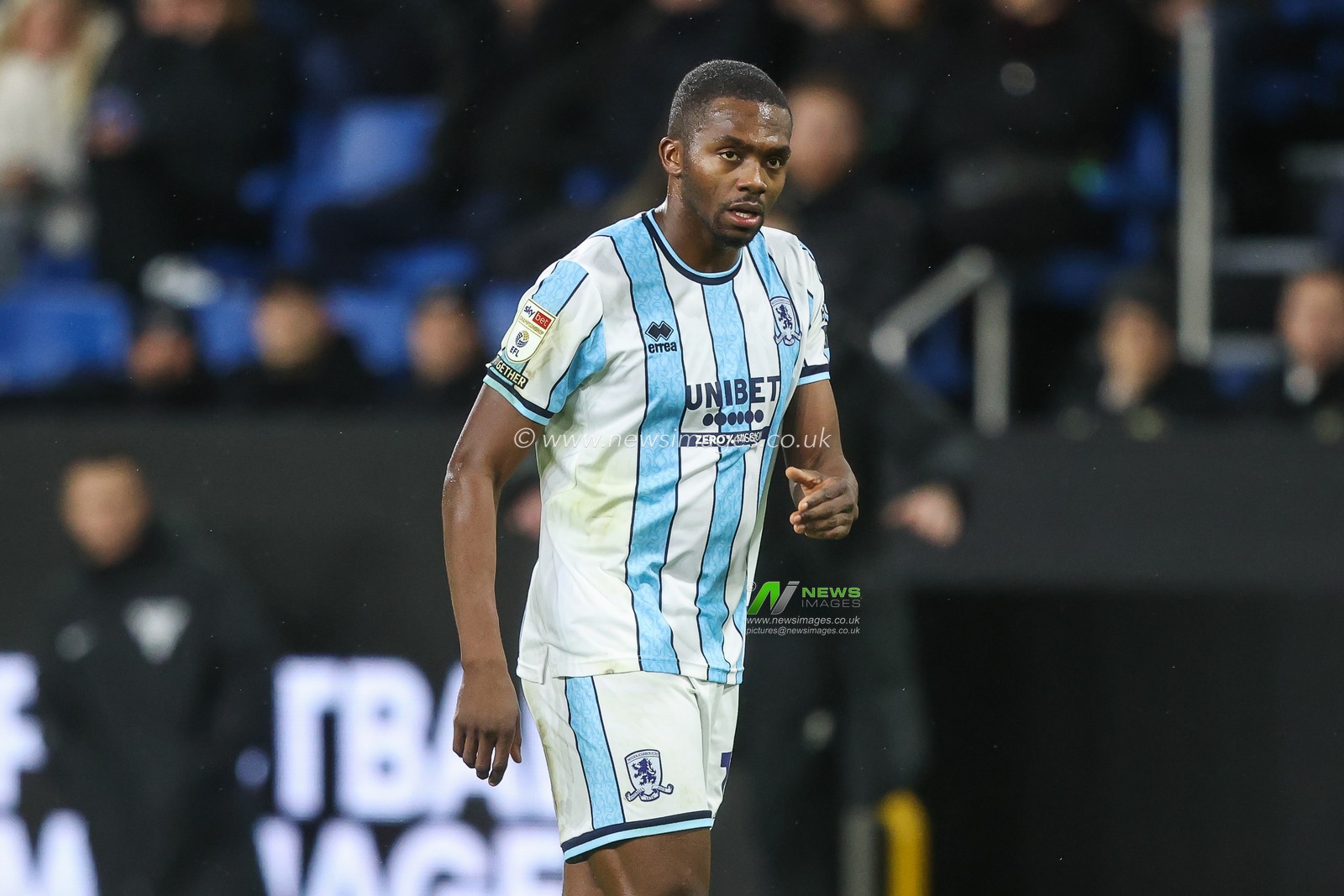 Anfernee Dijksteel of Middlesbrough during the Sky Bet Championship match Burnley vs Middlesbrough at Turf Moor, Burnley, United Kingdom, 6th December 2024

(Photo by Alfie Cosgrove/News Images)