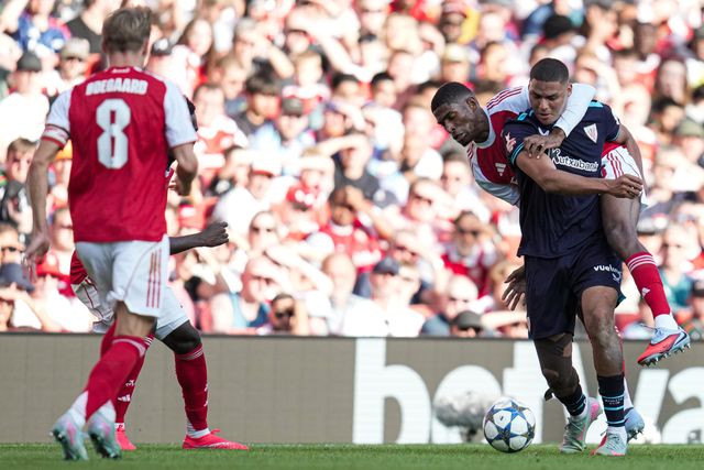 during the Pre-season friendly match Arsenal vs Athletic Bilbao at Emirates Stadium, London, United Kingdom, 9th August 2025

(Photo by Harvey Murphy/News Images)
