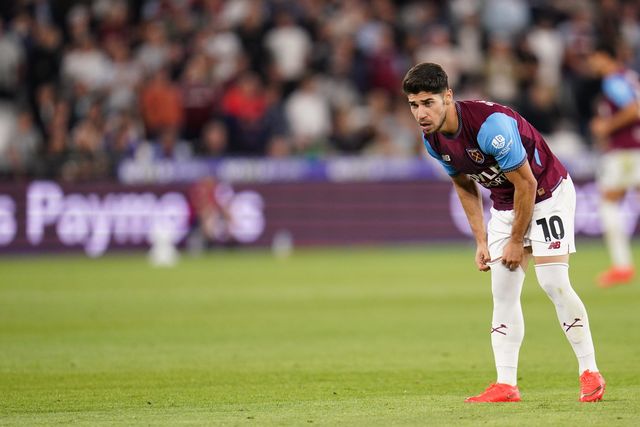 Manor Solomon of West Ham United during the Sky Bet Championship match West Ham United vs Wolverhampton Wanderers at London Stadium, London, United Kingdom on 01 September 2026

(Photo by Harvey Murphy/News Images)