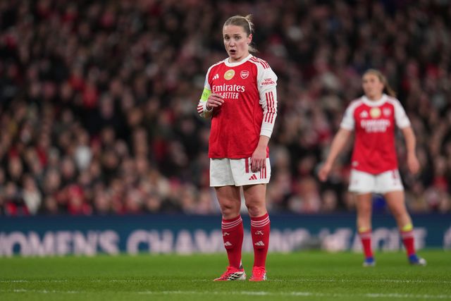Kim Little of Arsenal during the UEFA Women's Champions League Quarter-finals match Arsenal vs Chelsea at Arsenal Stadium, London, United Kingdom on 24 March 2026

(Photo by Harvey Murphy/News Images)