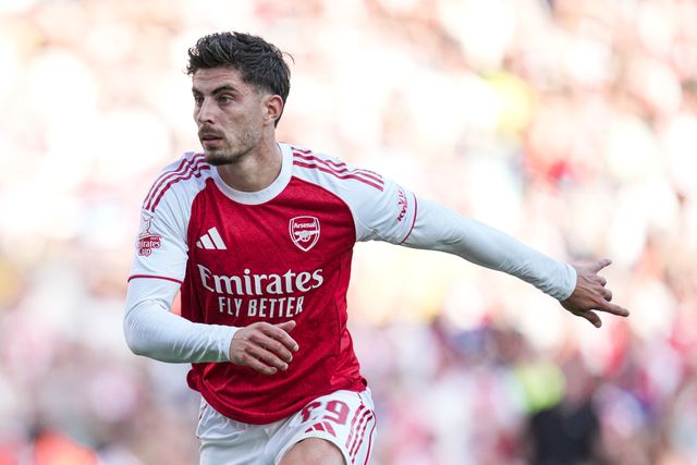 Kai Havertz of Arsenal during the Pre-season friendly match Arsenal vs Athletic Bilbao at Emirates Stadium, London, United Kingdom, 9th August 2025

(Photo by Harvey Murphy/News Images)