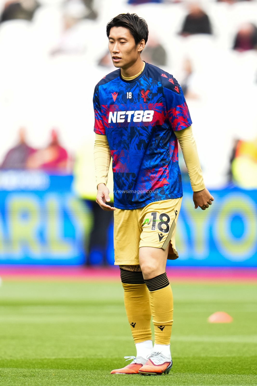 Daichi Kamada of Crystal Palace ahead of the Premier League match West Ham United vs Crystal Palace at London Stadium, London, United Kingdom, 20th September 2025

(Photo by Harvey Murphy/News Images)