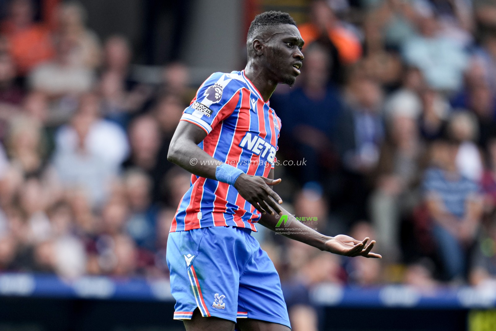Ismaïla Sarr of Crystal Palace during the Premier League match Crystal Palace vs Nottingham Forest at Selhurst Park, London, United Kingdom, 24th August 2025

(Photo by Harvey Murphy/News Images)