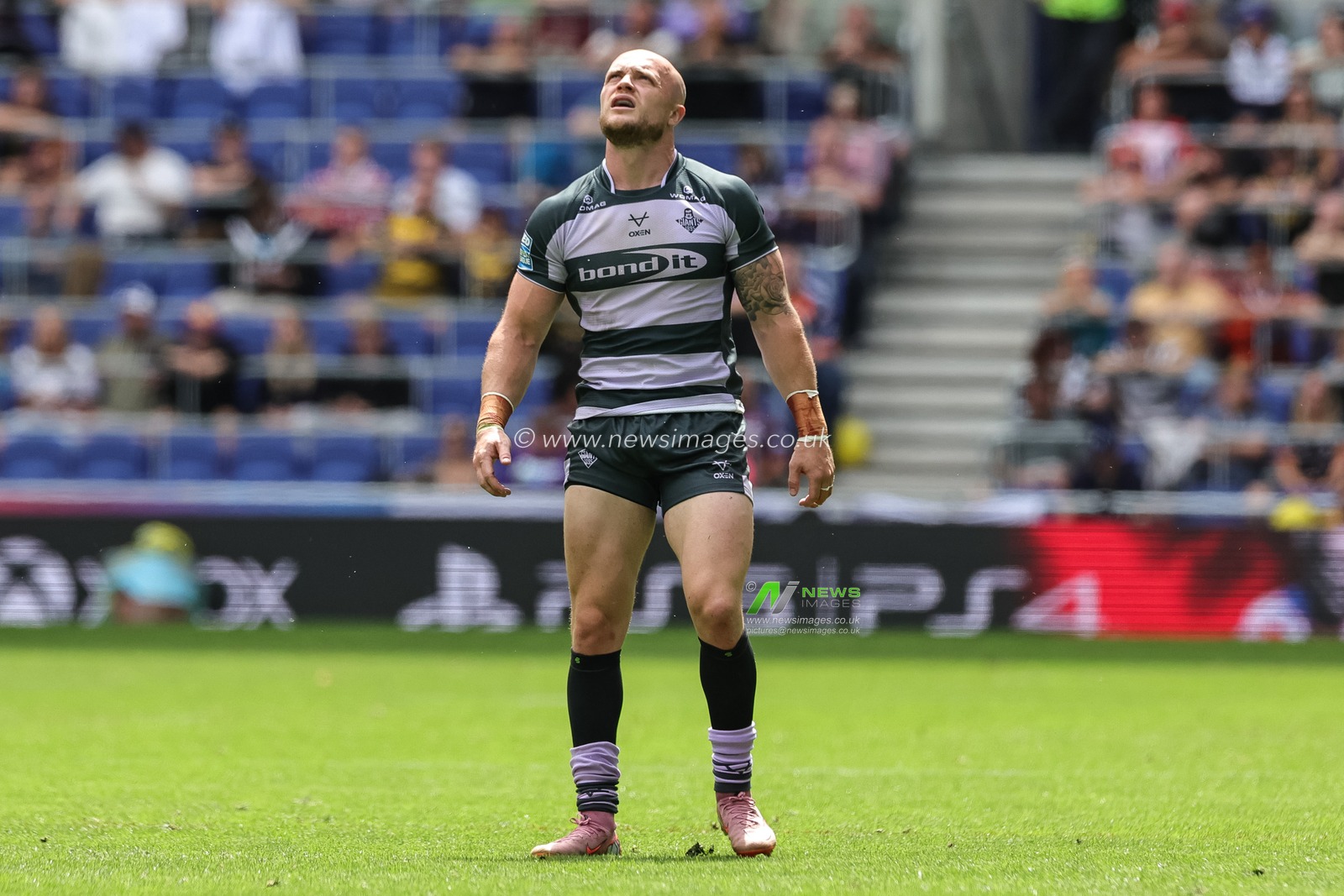 Adam Swift of Huddersfield Giants during the Betfred Super League Magic Weekend match Huddersfield Giants vs York Knights at Hill Dickinson Stadium, Liverpool, United Kingdom on 04 July 2026

(Photo by Mark Cosgrove/News Images)