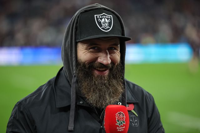 Former England rugby player Joe Marler during the Quilter Nations Series 2025 match England vs Fiji at Allianz Stadium, Twickenham, United Kingdom, 8th November 2025

(Photo by Mark Cosgrove/News Images)

*** GER AUT SUI OUT ***