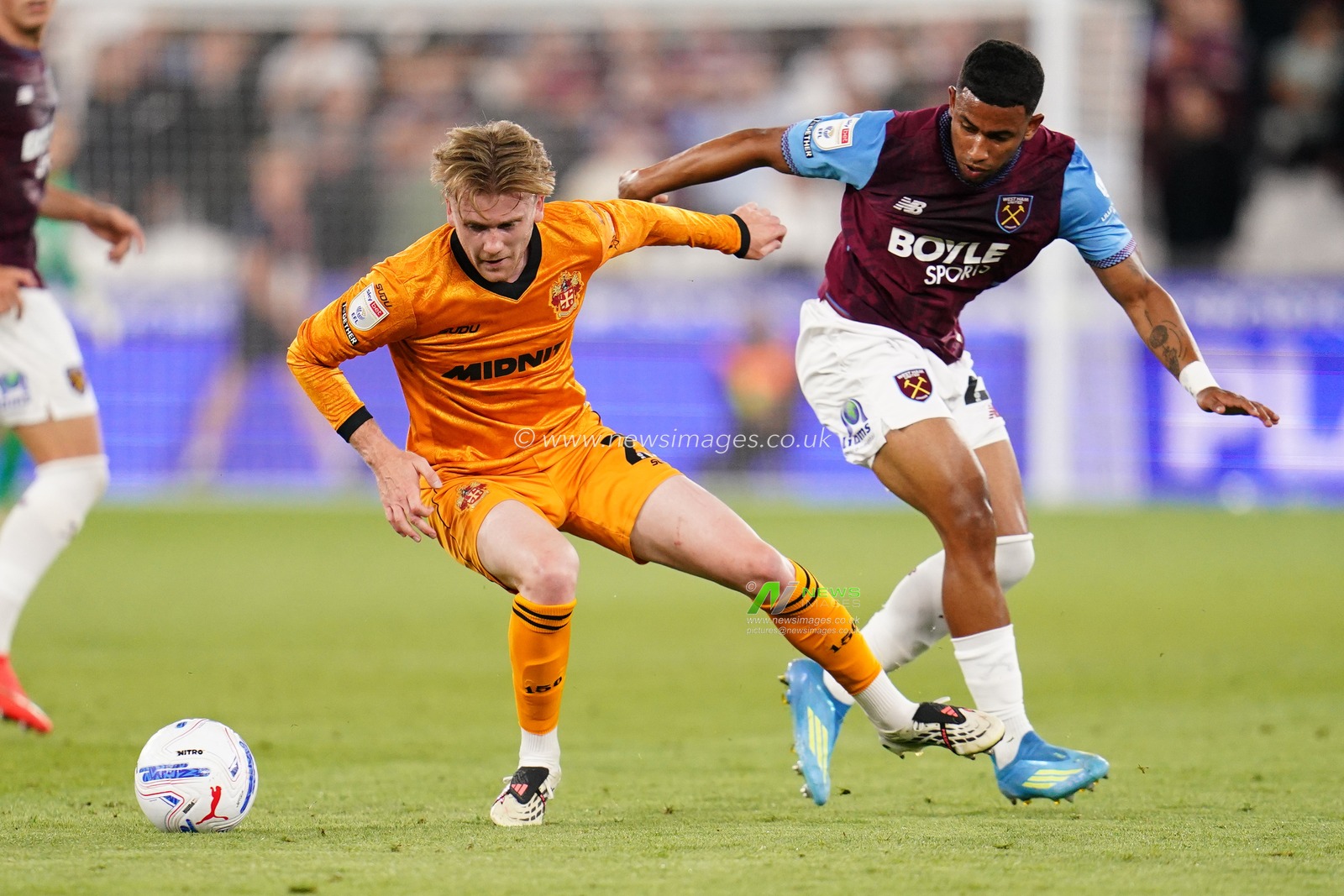 during the Sky Bet Championship match West Ham United vs Wolverhampton Wanderers at London Stadium, London, United Kingdom on 01 September 2026

(Photo by Harvey Murphy/News Images)