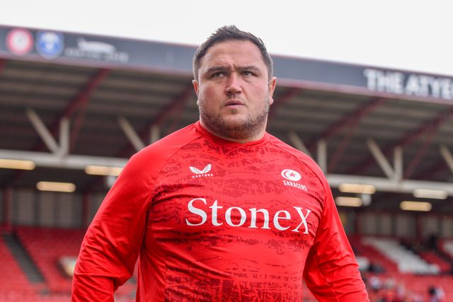 Jamie George of Saracens during the Gallagher PREM match Bristol Bears vs Saracens at Ashton Gate, Bristol, United Kingdom on 09 May 2026

(Photo by Alex Williamson/News Images)