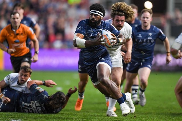 Kalaveti Ravouvou of Bristol Bears during the Gallagher Premiership match Bristol Bears vs Bath at Ashton Gate, Bristol, United Kingdom on 29 May 2026

(Photo by Alex Williamson/News Images)