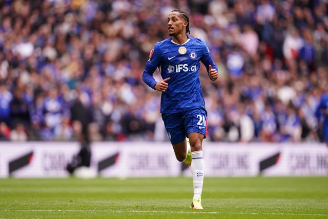 Joao Pedro of Chelsea during the Emirates FA Cup Final match Chelsea vs Manchester City at Wembley Stadium, London, United Kingdom on 16 May 2026

(Photo by Harvey Murphy/News Images)