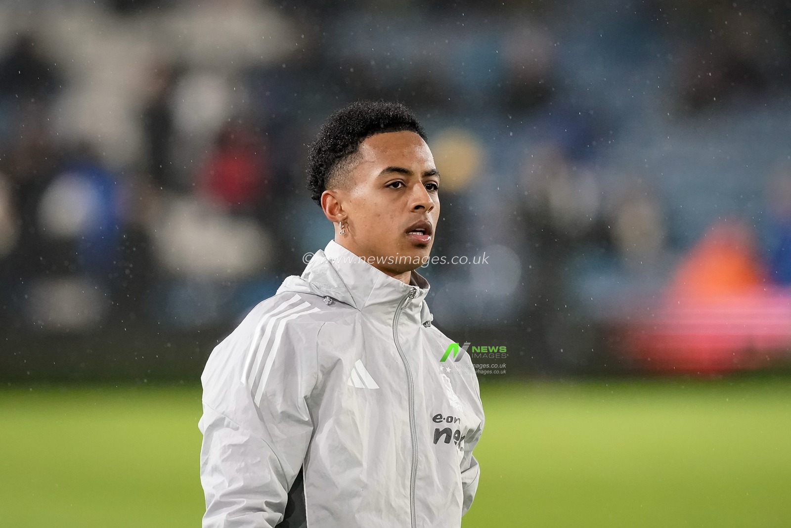 Omari Hutchinson of Nottingham Forest in the pregame warmup session  during the Premier League match Leeds United vs Nottingham Forest at Elland Road, Leeds, United Kingdom on 06 February 2026

(Photo by Maynard Manyowa/News Images)