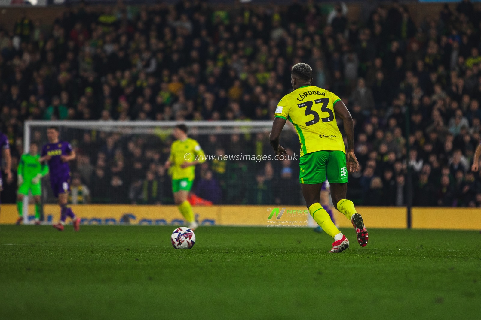JosÃ© CÃ³rdoba of Norwich City during the Sky Bet Championship match Norwich City vs Oxford United at Carrow Road, Norwich, United Kingdom, 7th March 2025

(Photo by Craig Evans/News Images)