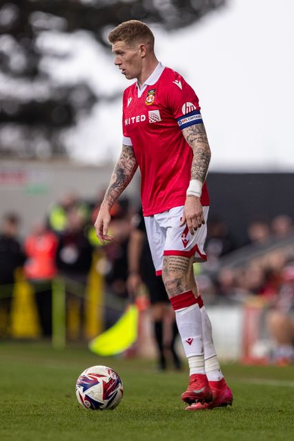 Wrexham's James McClean during the Sky Bet League 1 match Wrexham vs Stockport County at SToK Cae Ras, Wrexham, United Kingdom, 22nd March 2025

(Photo by Nik Mesney/News Images)